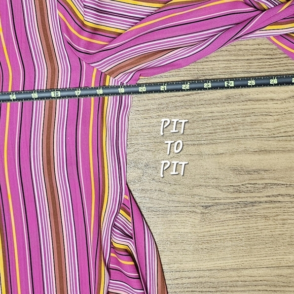 WORTHINGTON | WIDE RIBBON BACK BOW BELL SLEEVE BOUSE - Picture 15 of 16